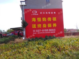 绵竹农村墙体广告给农村人民带来方便