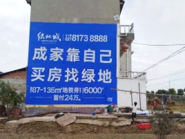 绵竹墙体广告位置选择重要性
