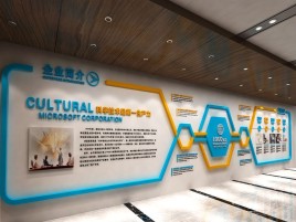 绵竹文化墙有助于企业什么改善？带来什么实际意义？
