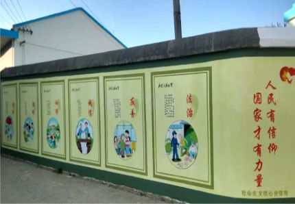 绵竹文化墙施工攻略