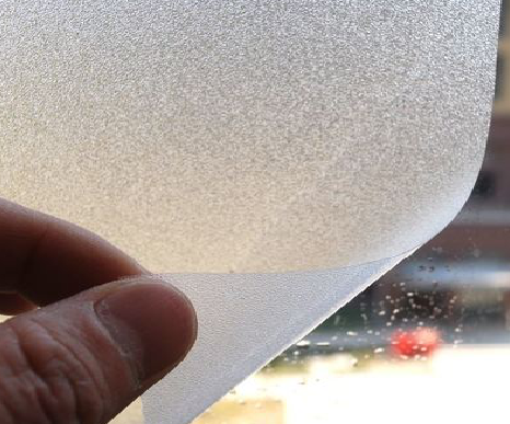 绵竹玻璃门外面粘广告用什么材料好？