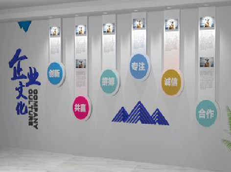 绵竹企业文化墙需要传递什么办公文化？