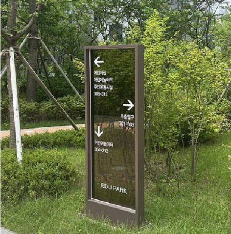 绵竹园区指示牌安排到位，指路清晰，出行不迷路。